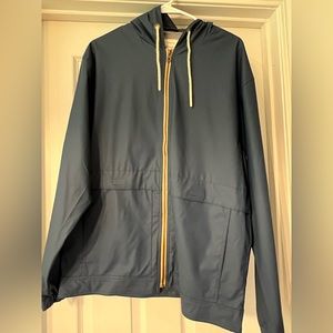Blue Rain Jacket NWOT